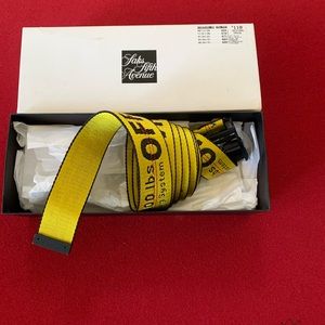 Off-white belt unisex